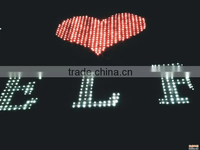 LED square pixel light Full color dmx pixel light ws2821/lx1203/p9883 like DMX
