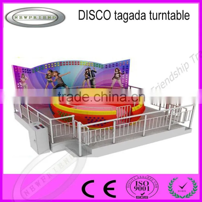 hot selling manufacture amusement ride disco tagada turntable in fairground with high quality