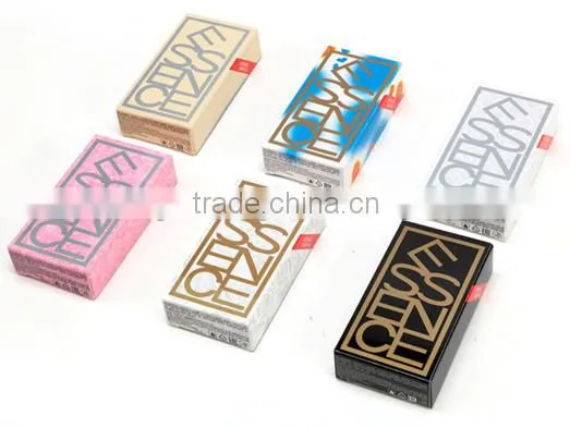 Beautiful design hard paper gift box with clear pvc window and ribbon handles