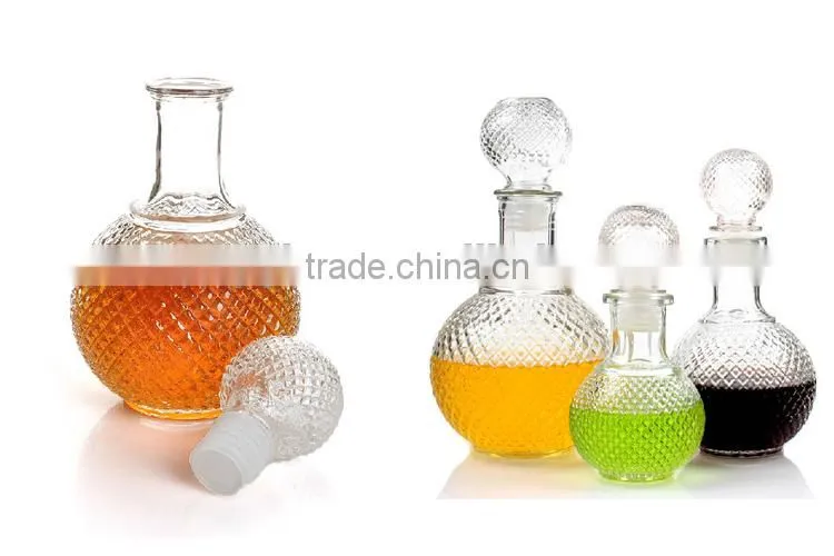 Fashion design wine glass bottle for vodka