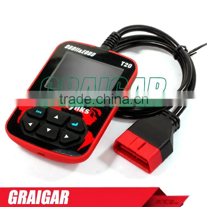 NEW T20 for EOBD&OBDII vehicles Color screen OBDII & EOBD auto code reader
