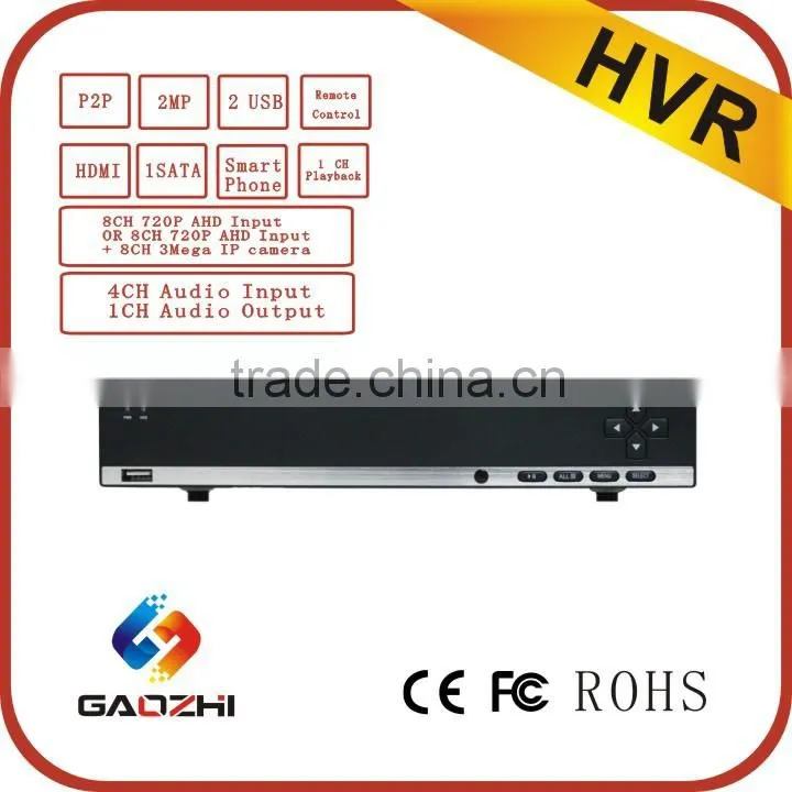 4CH Hybrid DVR 720 AHD Camera CCTV Kits