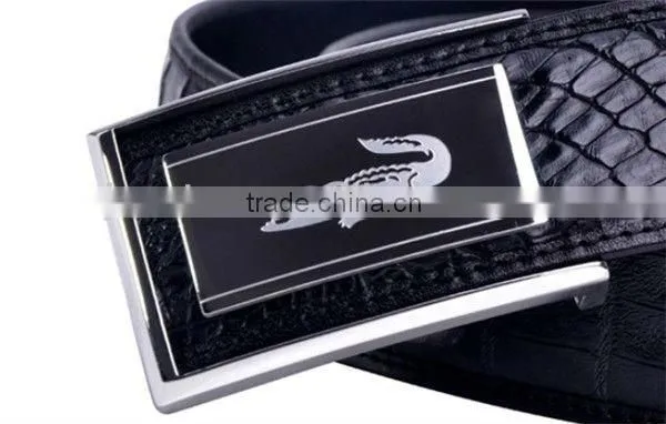 2013 Fashion Design Real Crocodile Skin Belt for Men Luxury Designer Belt