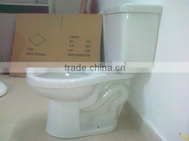Stock Goods Two Piece Toilet inventory Prompt goods DT668