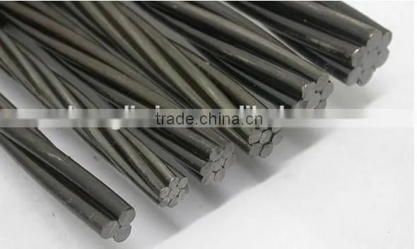 hot dipped galvanized 7 wires steel stranded wire