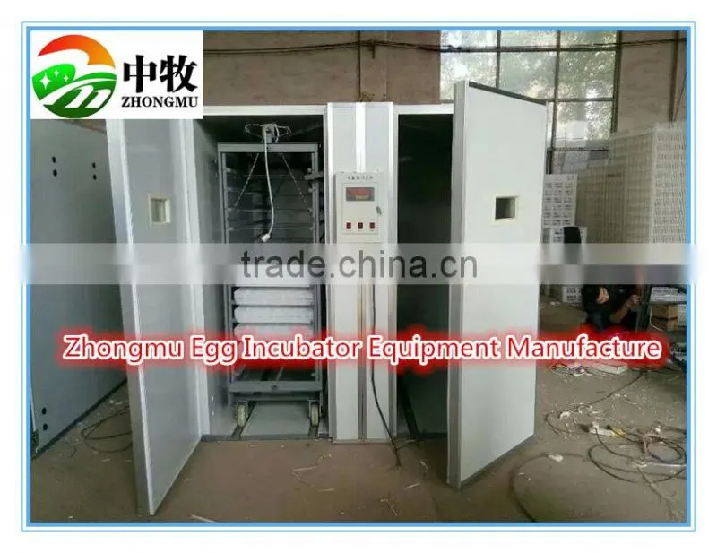 hot sell duck egg incubator ZM-7056 digital temperature controller10000 chiken egg incubator