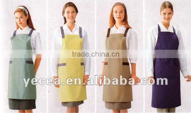 Customer-made resturant chef and waiter apron uniform