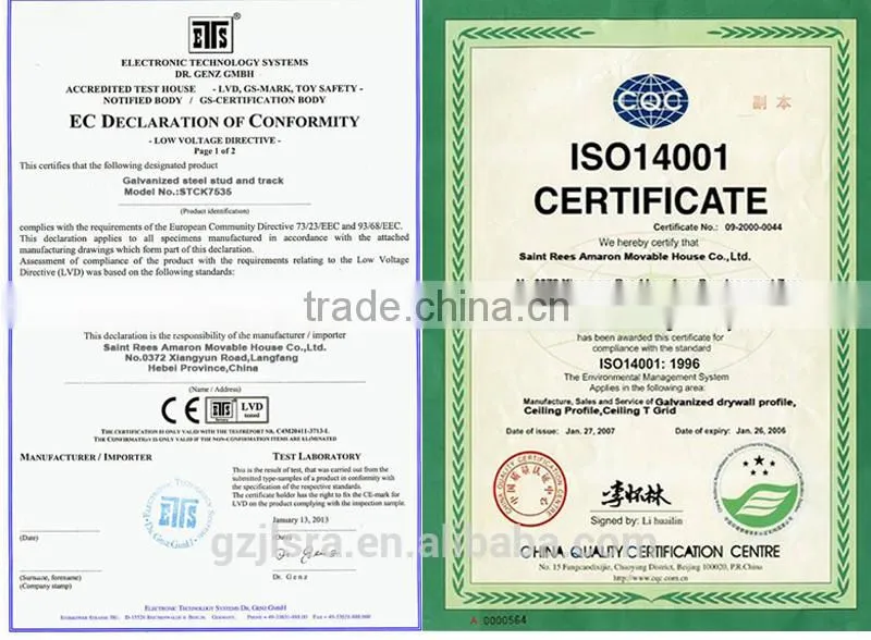 manufactory price Structural building materials light steel frame