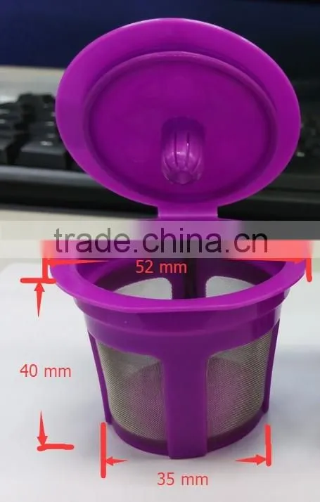 High quality gold mesh keurig single coffee filter factory