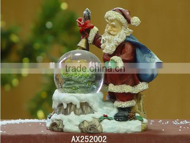 Christmas Decoration Resin snow globe glass snow globe crafts