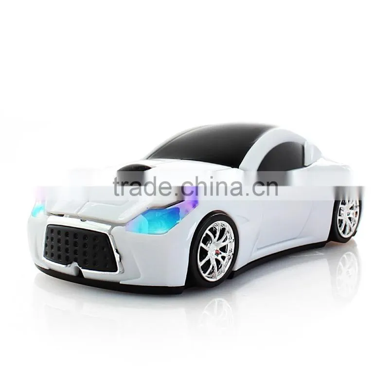 2.4G Wireless Modern Car Shape mouse 3D Game Optical Mice PC Laptop