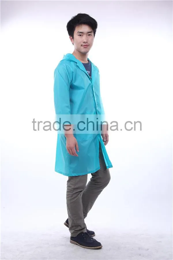 Various high quality transparent plastic raincoat from alibaba