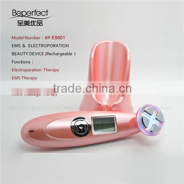BPE9901-portable radio frequency face lift device radio frequency facial firming machine for home use