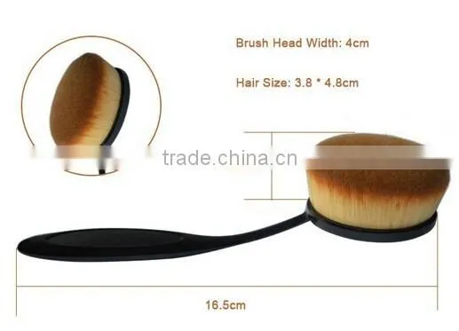 China Manufacturer Custom Logo Synthetic Makeup Brushes Professional