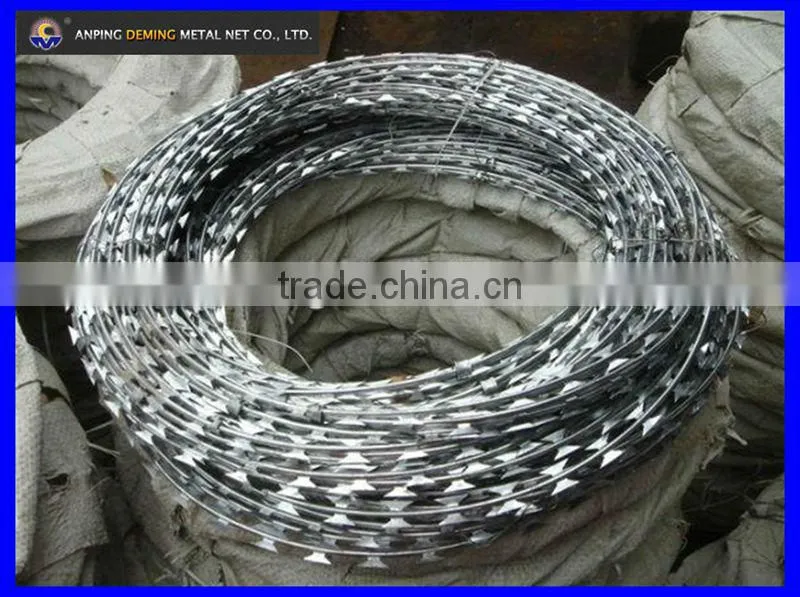 RAZOR WIRE in coil