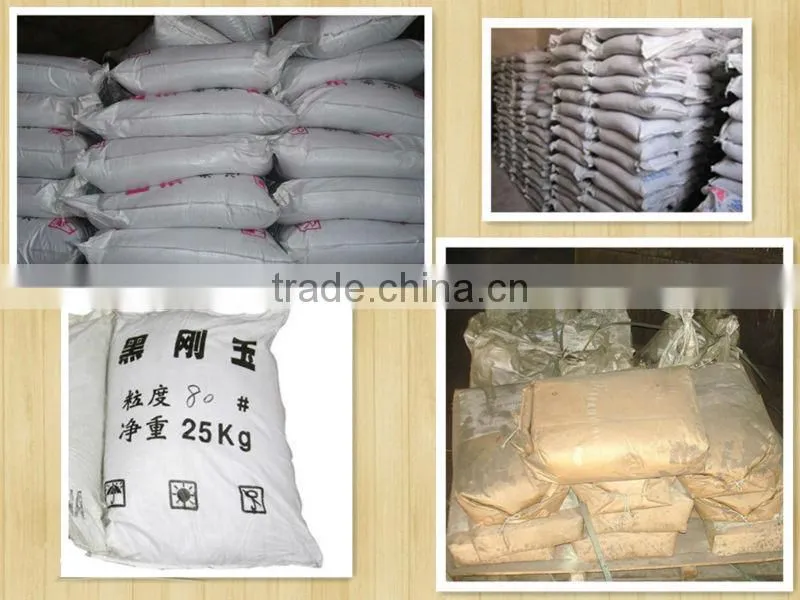 For abrasive Granular Black Fused Alumina