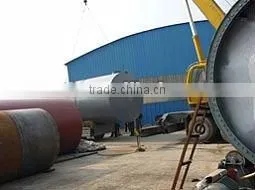 Waste tire pyrolysis plant