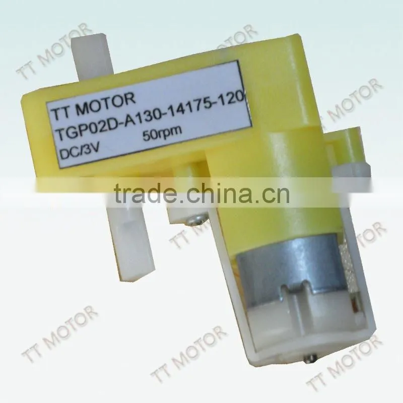 low speed 3v 6v dc electric car wheel motor