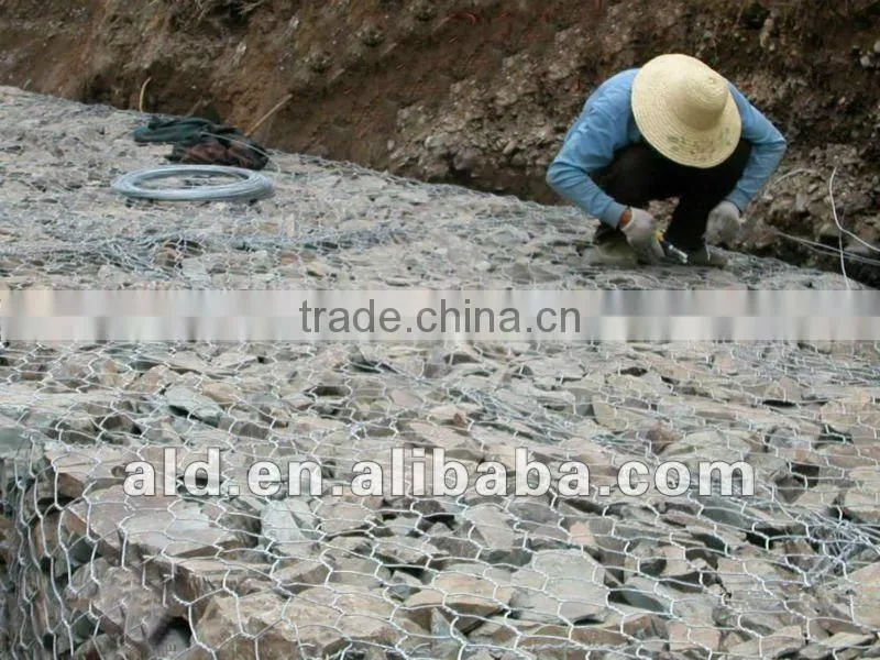 trade assurance Alibaba China hexagonal galvanized gabion basket,gabion box,gabions