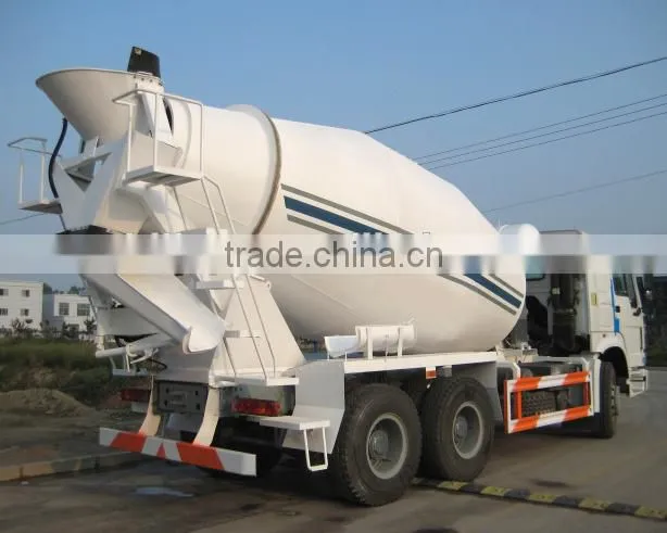 Widely used SINO TRUCK 6m3-20m3 concrete mixer , concrete transport truck for sale