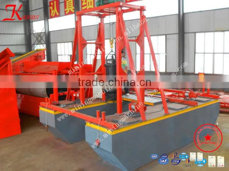 River Sand Dredger With Submersible Pump In China