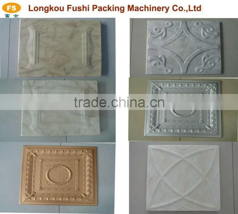 Full-automatic Disposable Fast Food Container and Ceiling Vacuum Forming Production Line(eps shape molding machine)