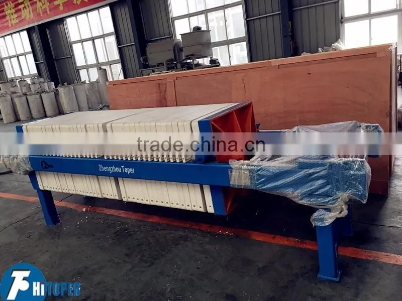 Hot sale cheapest water treatment small jack filter press.