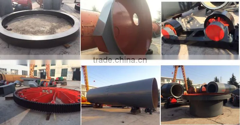 Ore slag drying machine for copper ore and gold ore
