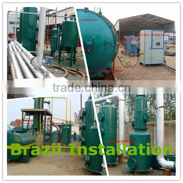 2015 New Continuous Waste Oil Distillation Plant with CE,SGS,ISO