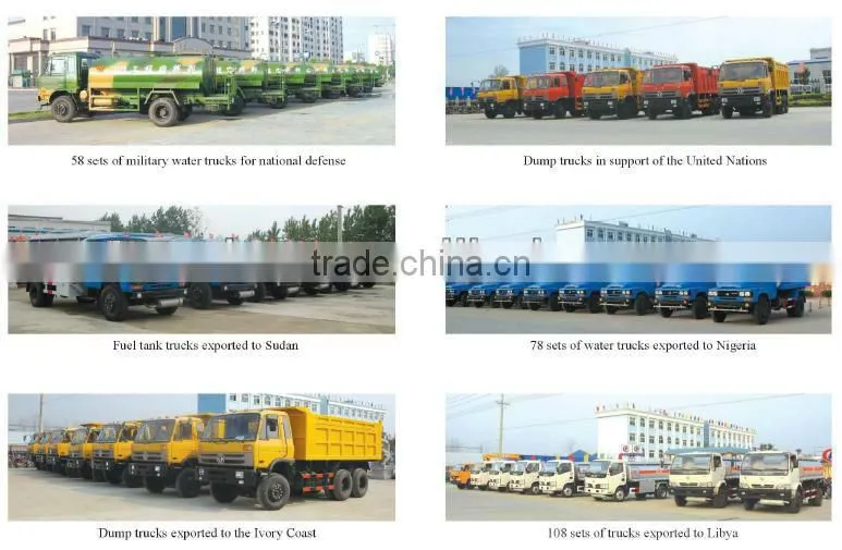 185hp 4*2 DONGFENG Compression Docking Garbge Truck 17 m3