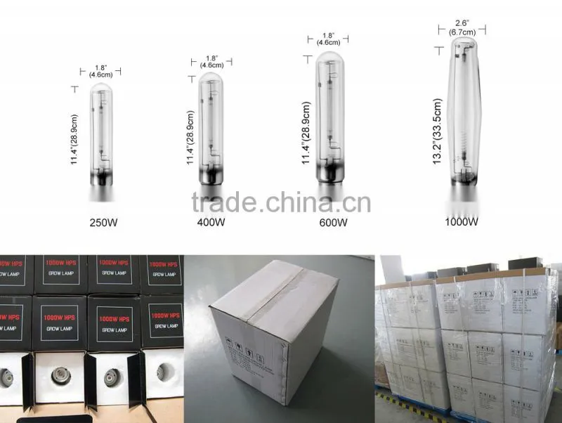 hydroponic 400w grow hps/hydroponic 400w mh 6500k bulb/hydroponic 600 watt grow lighting system