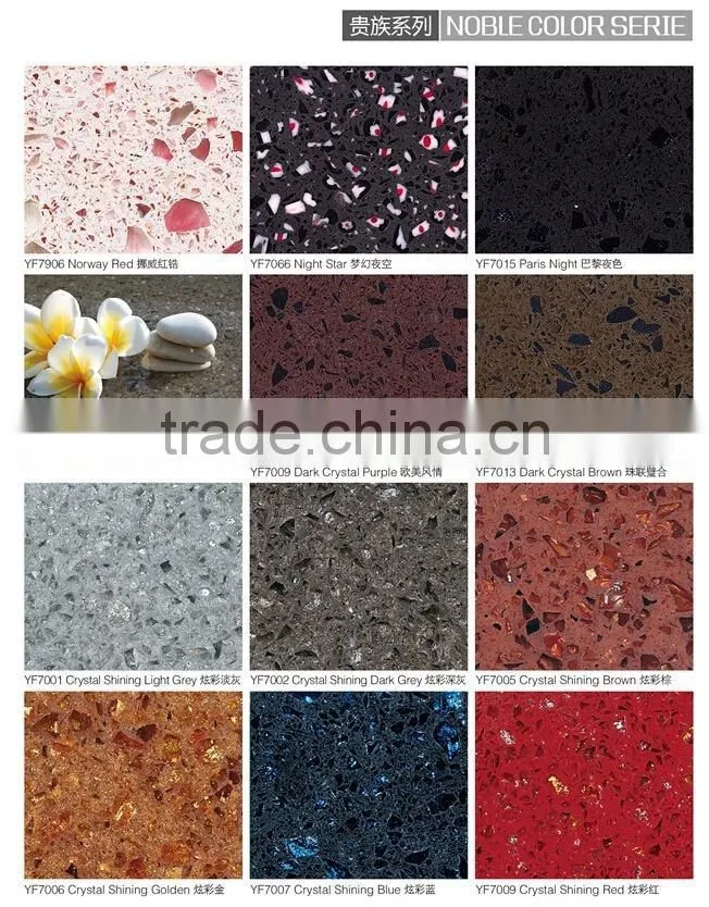 Cheap artificial quartz stone for kitchen countertop