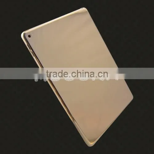 24ct gold housing for ipad air 2,for ipad air 2 original housing,gold back cover for ipad air 2