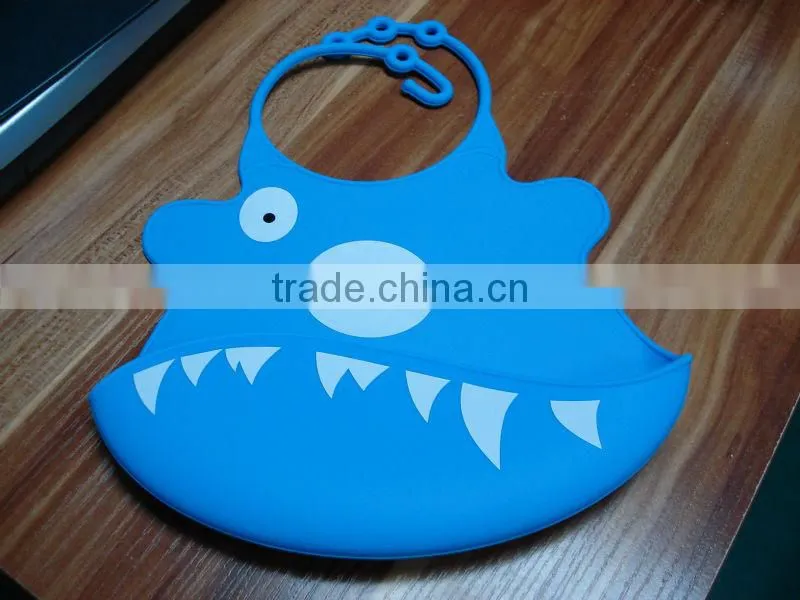 Food Grade Various Animal Design Silicone Baby Bib