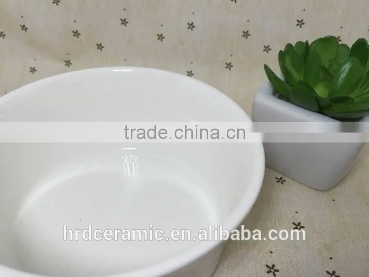 Stocked Wholesale White Salad Soup Cheap Porcelain Ceramic sugar Bowl
