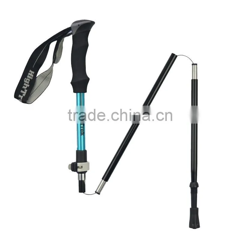 Foldable trekking stick,, external lock, SZ15513F