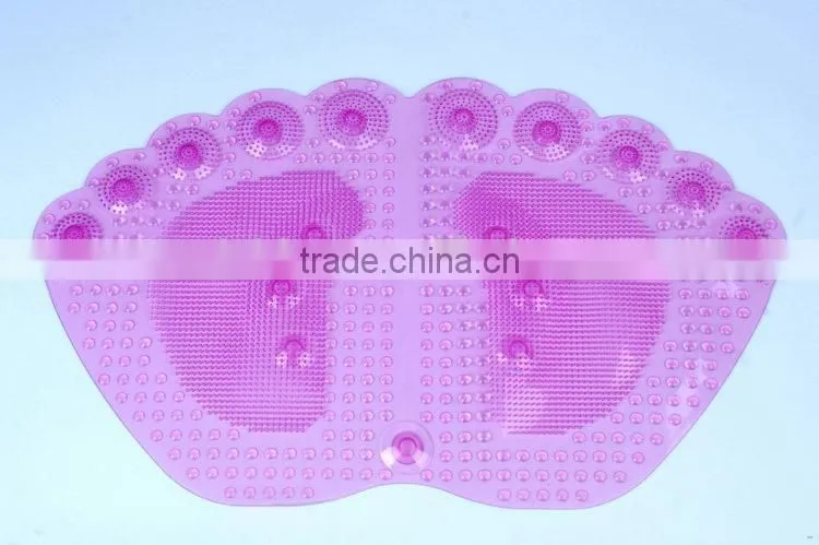 2016 hot sale hot-sale pvc bath mat with massage faction