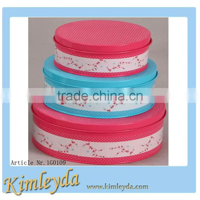 Hot sale storage tin cookies cutter box