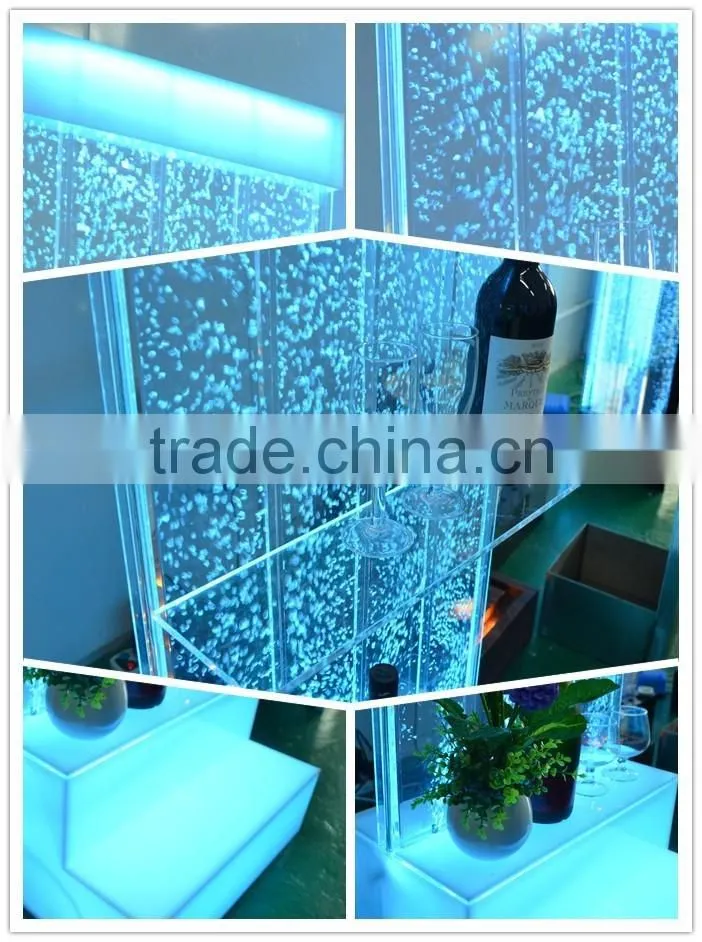 wedding stage party glowing led cabinet decoration set