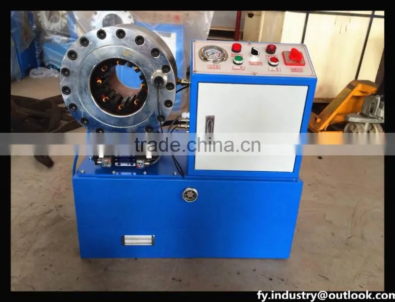 Contemporary new products rubber hose locking machine 6-51mm hose crimping machine hose crimper