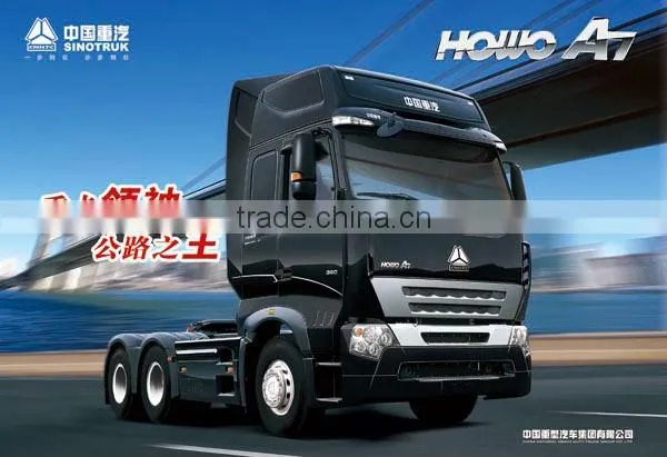 SInotruk heavy truck China Howo A7 tractor trucks with high quality