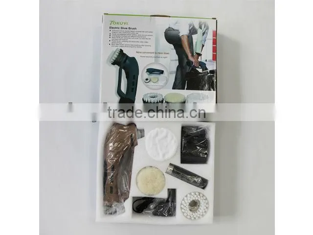 Electric leather care set, leather clean and polish, leather wax