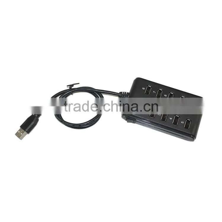 10 Ports High Performance USB 2.0 HUB