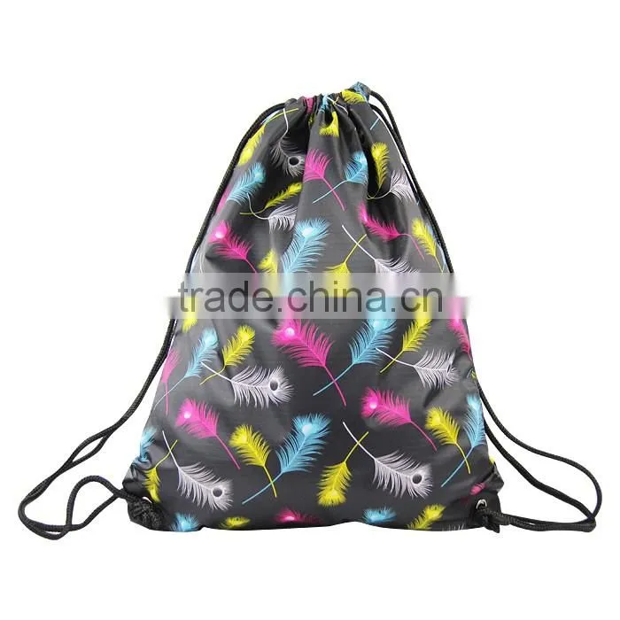 Promotion drawstring snowman christmas bag