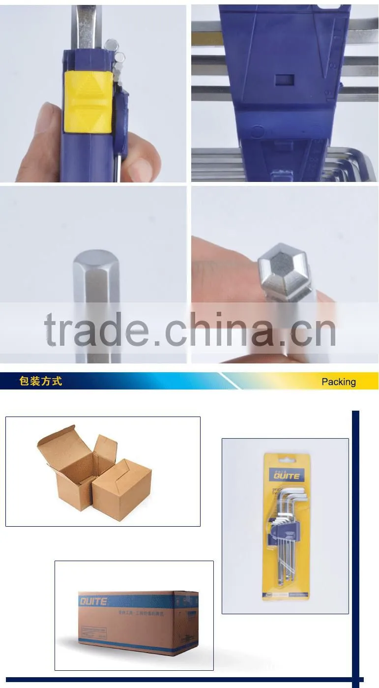 CR-V ball pein hex key sockets wrench set,hex sockets set,CR-V socket wrench set