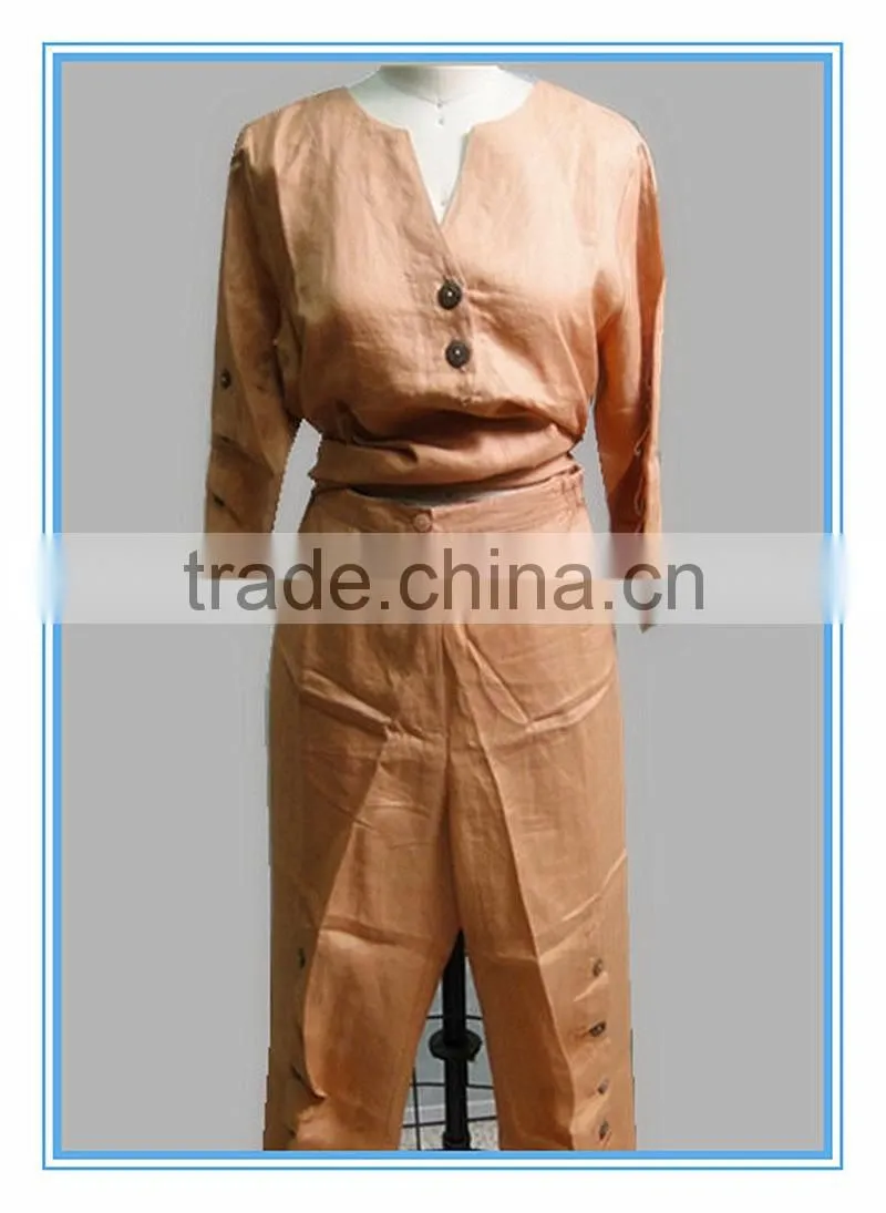 2016 New Fabric For Ladies Business Pants Suits