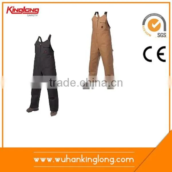 Popular style long bib overall for cooking and baking