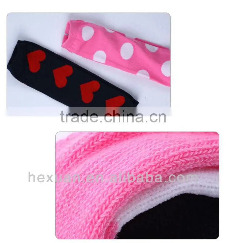 Hot sale adorable baby leg warmers knee high for kids