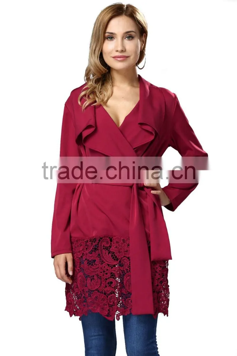 Fashion Women Woolen Trench Coats For Sale 2017