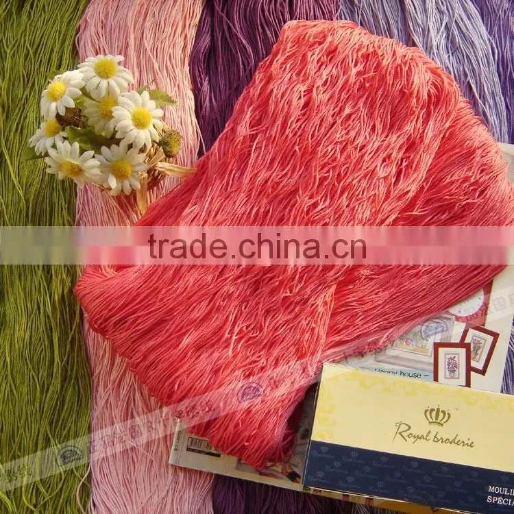 2016 dmc floss wholesale bulk cotton thread 100% embroidery threads 447 colors